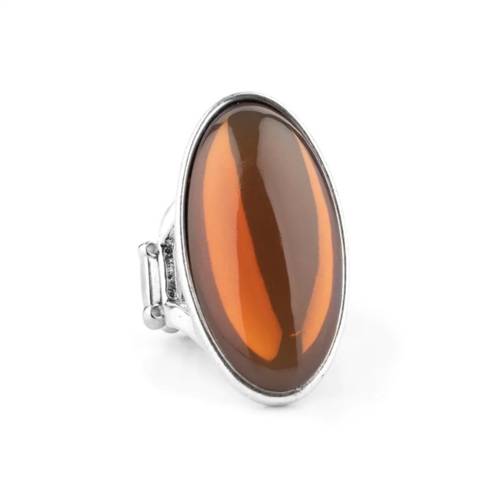 ๐3/$15 ๐NIP: Paparazzi Mystic Moon - Ring Brown - Picture 2 of 4